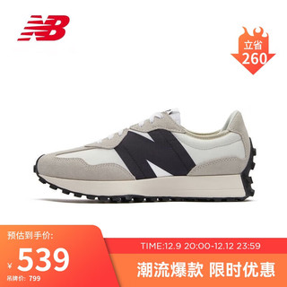 new balance 男鞋女鞋327系列经典百搭运动休闲鞋MS327FE 42