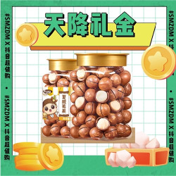 新货夏威夷果  250g罐装 