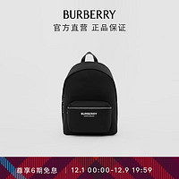 BURBERRY 博柏利 男包 徽标印花尼龙双肩包80634951