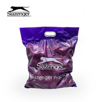 Slazenger 网球耐打训练网球全场地无压袋装练习网球 60粒装1袋