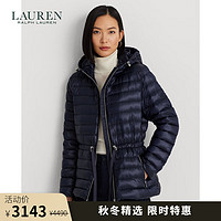 LAUREN RALPH LAUREN 拉夫劳伦 女装 23年秋连帽羽绒外套RL61779 410-海军蓝 S