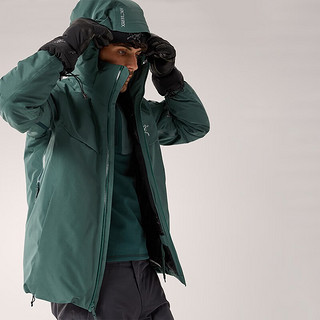 ARC'TERYX 始祖鸟 ARC’TERYX始祖鸟 MACAI JACKET GORE-TEX 防水 男子 滑雪羽绒夹克 Boxcar/灰绿 XL