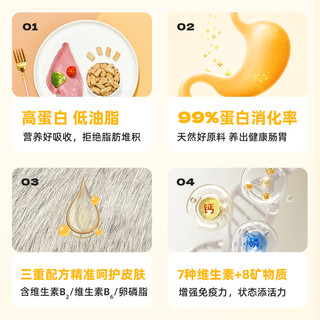 LOVE AROUND 爱立方 冻干兔肉猫粮50g 成猫幼猫主食全价猫粮
