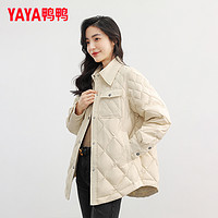 抖音超值购：YAYA 鸭鸭羽绒服 轻薄时尚羽绒服 YE3B001736A