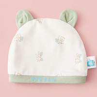 OCTMAMI 十月妈咪 0-3个月婴儿帽子宝宝胎帽纯棉可爱秋新生儿护囟门帽防风