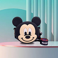 Disney 迪士尼 卡通网红米奇米妮拎包斜跨硅胶时尚小包W