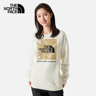 北面（The North Face）休闲卫衣男户外春秋宽松印花无帽套头衫 86Q0 N3N L/175