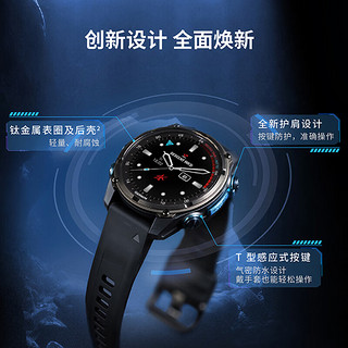 佳明（GARMIN）Descent Mk3i 潜水心率智能运动手表 离线音乐户外游泳腕表 MK3i 古铜色 43mm