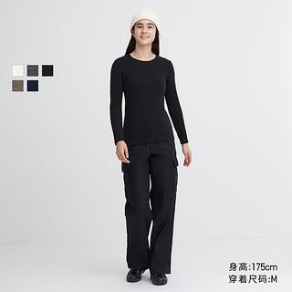 UNIQLO 优衣库 高舒暖女HEATTECH T恤/紧身裤 460406/460468