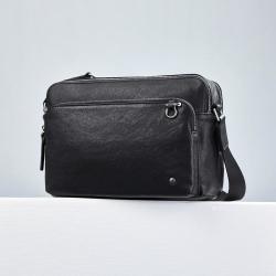 robertadicamerino诺贝达精选牛皮材质男士包斜挎包潮流时尚大容量单