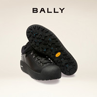 BALLY 巴利 男士黑色皮革雪地靴6301510