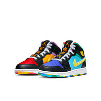 AIR JORDAN 正代系列 Air Jordan 1 Mid Ss (GS) 大童篮球鞋 FD1317