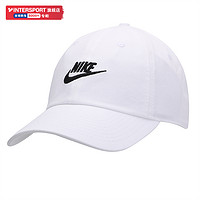 NIKE 耐克 男女帽2022新款运动帽户外鸭舌帽棒球帽遮阳帽帽子913011