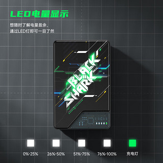 BLACK SHARK 黑鲨 10000毫安时充电宝22.5W超级快充