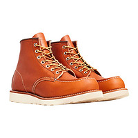 RED WING 红翼 875 男士棕色美式工装系带靴