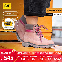 CAT 卡特彼勒 女士6孔马丁靴 P308873I3BD 粉色 38