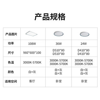 正泰（CHNT）雅韵系列LED吸顶灯卧室灯客厅餐厅灯高显指分段调光灯具套餐简约 【高显智控】长方形卧室灯104W 雅韵吸顶灯