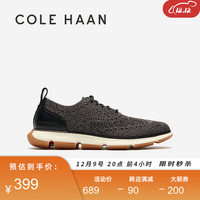 COLE HAAN 歌涵 colehaan歌涵男士休闲鞋春夏网面针织轻便透气舒适缓震牛津鞋C35370 黑色-C35370 40.5