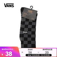 VANS范斯男子CHECKERBOARD CREW袜子 VN000F0TBA5 F