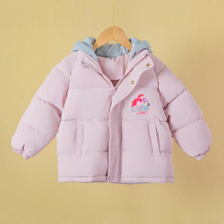 小马宝莉 儿童加厚连帽棉服