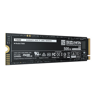 ZHITAI/致态 Ti600 PCIe 4.0 固态硬盘 500GB