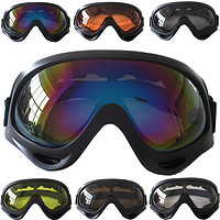 防风滑雪镜户外滑雪眼镜登山雪地护目镜儿童近视风镜墨镜成人男女