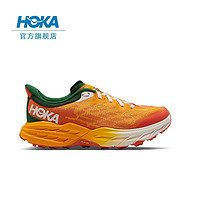 HOKA ONE ONE 男女鞋秋冬飞速羚羊5越野跑步鞋 镭射黄 / 鸟