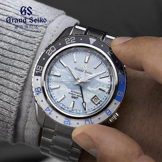 Grand Seiko 冠蓝狮 GrandSeiko冠蓝狮大精工gs运动GMT机械表SBGJ275G