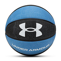 安德玛 UA安德玛篮球训练篮球室内外比赛防滑耐磨篮球水泥地科技蓝7号球