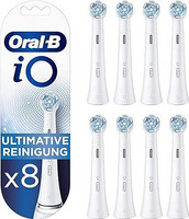 Oral-B 欧乐-B 欧乐B 用于电动牙刷的 iO Ultimate 清洁刷头，8 件，牙齿清洁，用于 Oral-B 牙刷