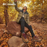 Columbia 哥伦比亚 无穷小亮蒋奇明同款哥伦比亚男子抓地防水徒步登山鞋BM3970