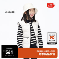 little MO&Co.蓄热抑菌 little moco童装23冬装男女童羽绒服马甲背心外套 米杏色 140/64