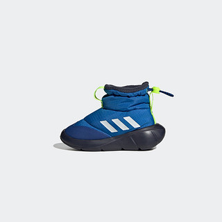 adidas 阿迪达斯 轻运动MONOFIT BOOT I男婴童休闲运动靴ID9662 浅蓝色/深蓝色/白色 23(130mm)