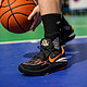 NIKE 耐克 Air Zoom G.T.Cut 2 EP 减震防滑低帮黑色篮球鞋 DJ6013-004