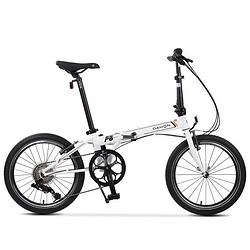 DAHON 大行 P8 折叠自行车 KBC083 白色 20英寸 8速