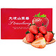 均垚 大凉山奶油草莓 红颜99草莓  4盒精选装 单盒约300g