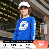 CONVERSE 匡威 儿童装百搭卫衣 加绒 打底衫