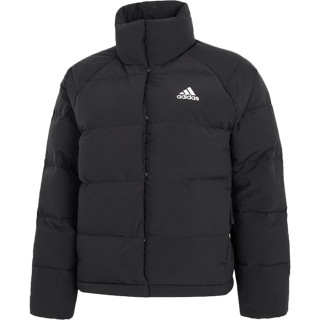 阿迪达斯 （adidas）羽绒服女装 冬季保暖户外防风运动夹克宽松立领外套 HG8696/拍小一码/晒图退10 S【160-165cm/90-100斤】