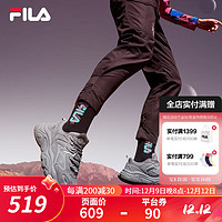 斐乐（FILA）FILA（斐乐）男子跑步鞋MARS II火星二代复古运动鞋 合金灰-AL 41