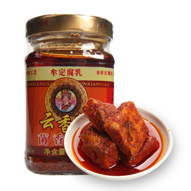 云香嫂 菌香油腐乳265g云南特产豆腐乳即食下饭调料火锅蘸料调味品