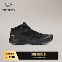 ARC'TERYX 始祖鸟 ARC’TERYX始祖鸟 AERIOS FL GORE-TEX 覆盖防水 男子 多功能攀登/徒步鞋 Black/Cinder/黑/煤渣灰