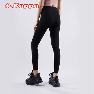 Kappa 卡帕 冬新品Kappa/卡帕瑜伽鲨鱼裤女外穿冬加绒高腰收腹提臀打底瘦腿 2