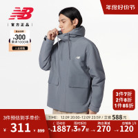 new balance NB官方23新款男装潮流百搭连帽运动休闲外套AMJ33324