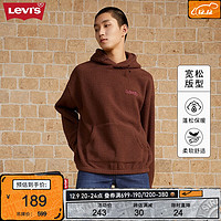 Levi's 李维斯 2023秋季男士连帽摇粒绒卫衣美式复古休闲潮流时尚百搭