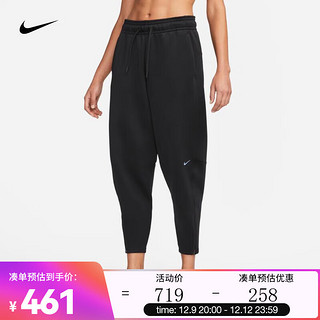 耐克（NIKE）NIKE DRI-FIT PRIMA 女子速干高腰训练九分裤 FB5429-010 L