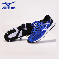 美津浓（MIZUNO）跑步鞋儿童鞋男童跑步鞋运动鞋透气训练减震儿童篮球鞋K1GC223902 宝蓝色 38.5码