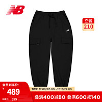 NEW BALANCE 23男款简约百搭休闲运动梭织长裤 BK AMP34315 XL