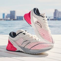 anta安踏氮科技女款竞速挑战跑步鞋