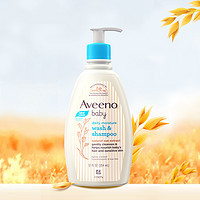 88VIP：Aveeno 艾惟诺 每日倍护系列 婴幼儿洗发沐浴露 354ml 压泵装