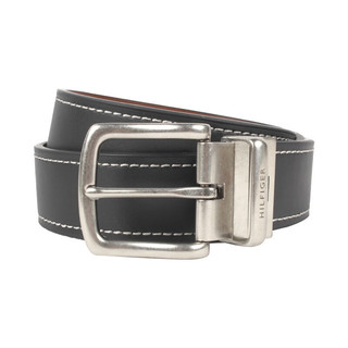 TOMMY HILFIGER汤米 希尔费格皮带男士腰带简约旗标商务休闲针扣Z 11TL08X009-014 36